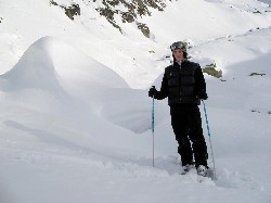 Mike dans la combe